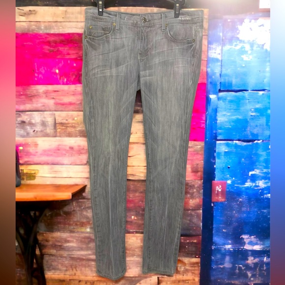 FIDELITY JEANS Women’s grey wash denim jeans- 29 - Picture 2 of 5